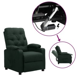 Fauteuil Vert foncé Tissu 