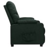 Fauteuil Vert foncé Tissu 