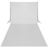 Kit de studio photo avec lampes toile de fond et réflecteur  