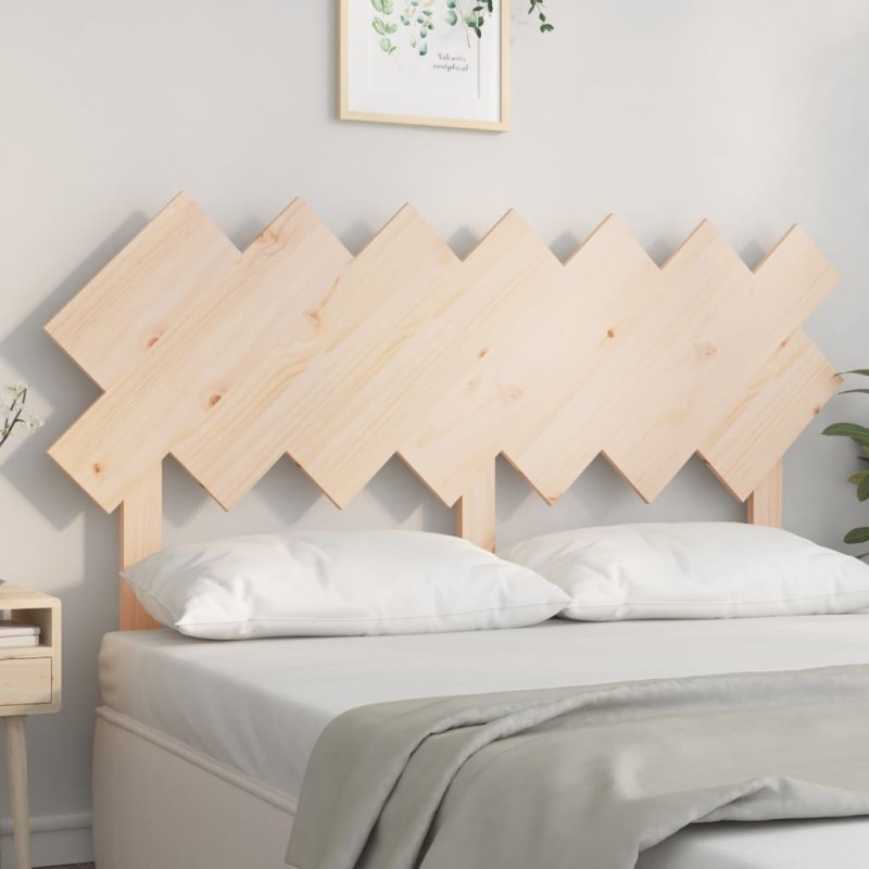 Tête de lit 151,5x3x81 cm Bois massif de pin Tête de lit 151,5x3x81 cm Bois massif de pin
