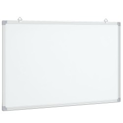 Tableau blanc magnétique 100x60x1,7 cm aluminium 