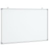 Tableau blanc magnétique 100x60x1,7 cm aluminium 