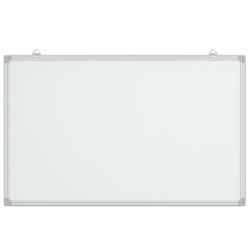 Tableau blanc magnétique 100x60x1,7 cm aluminium 