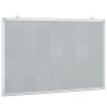 Tableau blanc magnétique 100x60x1,7 cm aluminium 