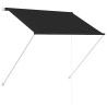 Auvent rétractable 100x150 cm Anthracite 