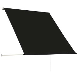 Auvent rétractable 100x150 cm Anthracite 