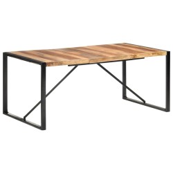 Table à manger 180x90x75 cm bois massif 