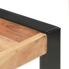 Table à manger 180x90x75 cm bois massif 