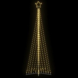 Sapin de Noël à LED 495 LED blanc chaud 300,5 cm 