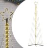 Sapin de Noël à LED 495 LED blanc chaud 300,5 cm 