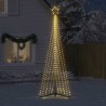 Sapin de Noël à LED 495 LED blanc chaud 300,5 cm 