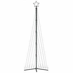 Sapin de Noël à LED 495 LED blanc chaud 300,5 cm 
