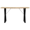 Table à manger 140x80x76 cm Bois de manguier massif 