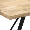 Table à manger 140x80x76 cm Bois de manguier massif 
