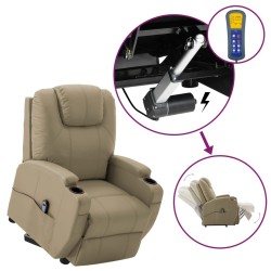 Fauteuil Cappuccino Similicuir 