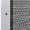 Moustiquaire plissée pour fenêtre Aluminium 80 x 120 cm  