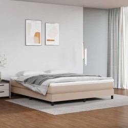 Matelas de lit à ressorts ensachés Cappuccino 160x200x20 cm 