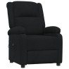 Fauteuil inclinable électrique Noir Tissu 