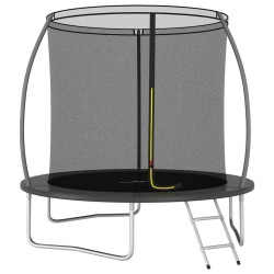 Ensemble de trampoline rond 244x55 cm 100 kg 