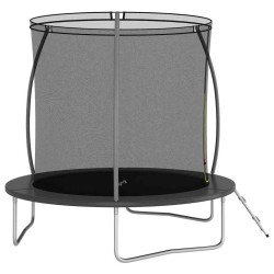 Ensemble de trampoline rond 244x55 cm 100 kg 