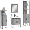 Ensemble d'armoires de salle de bain 4 pcs sonoma gris 
