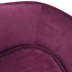 Canapé pour chien Bordeaux 67x47x36 cm Peluche 