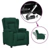 Fauteuil Vert foncé Tissu 