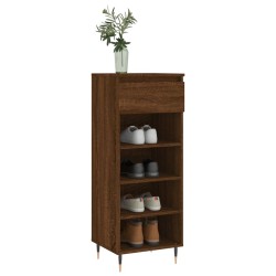 Armoire à chaussures Chêne marron 40x36x105cm Bois d'ingénierie 