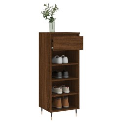 Armoire à chaussures Chêne marron 40x36x105cm Bois d'ingénierie 