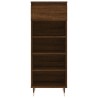 Armoire à chaussures Chêne marron 40x36x105cm Bois d'ingénierie 