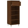 Armoire à chaussures Chêne marron 40x36x105cm Bois d'ingénierie 