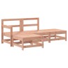 Salon de jardin 4 pcs bois massif douglas 