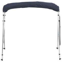 Toit bimini à 4 arceaux parois latérales 243x(230-244)x137 cm 
