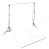 Toile de fond coton sans support blanc 300x300 cm  