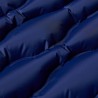 Matelas de camping autogonflant oreiller 1 personne bleu marine 