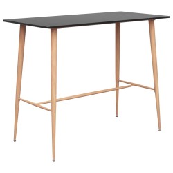 Ensemble de bar 3 pcs Noir 