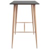 Ensemble de bar 3 pcs Noir 