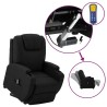Fauteuil Noir Similicuir 