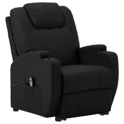 Fauteuil Noir Similicuir 