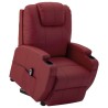Fauteuil Rouge bordeaux Similicuir 