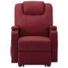 Fauteuil Rouge bordeaux Similicuir 