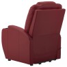 Fauteuil Rouge bordeaux Similicuir 
