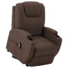 Fauteuil Marron Similicuir 