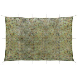 Filet de camouflage avec sac de rangement 4x5 m Vert 