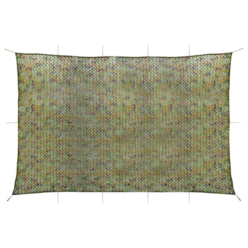 Filet de camouflage avec sac de rangement 4x5 m Vert Filet de camouflage avec sac de rangement 4x5 m Vert