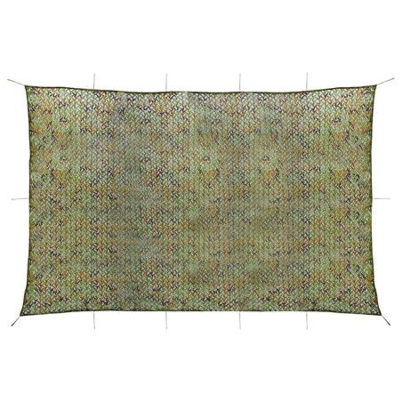 Filet de camouflage avec sac de rangement 4x5 m Vert 