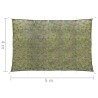 Filet de camouflage avec sac de rangement 4x5 m Vert 