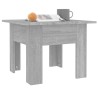Table basse Sonoma gris 55x55x42 cm bois d'ingénierie 