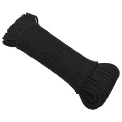 Corde de bateau Noir complet 5 mm 500 m Polypropylène 