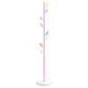 Porte-manteau rose 172 cm fer enduit de poudre 
